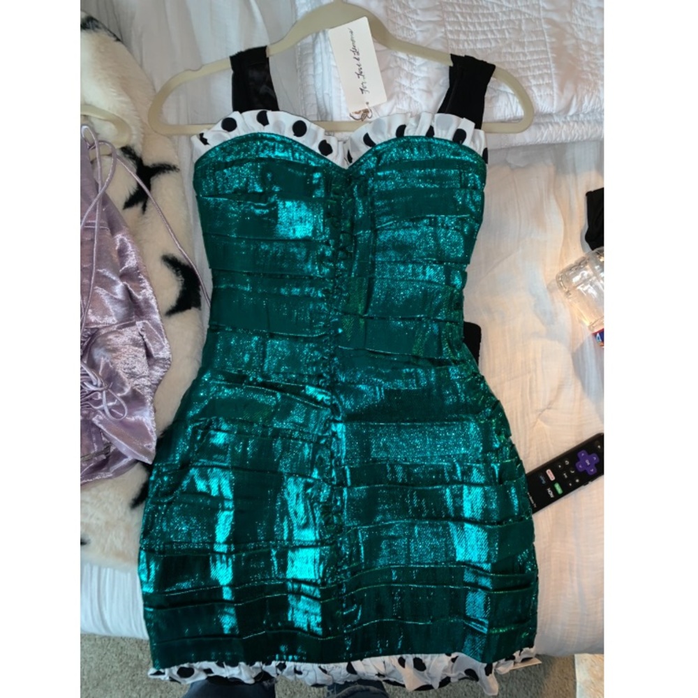 NWT For Love and Lemons Gillian Mini Dress